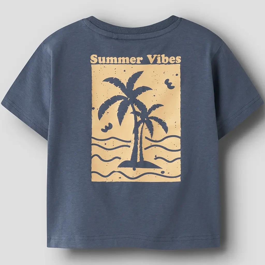 T-shirt Flom (vintage indigo)