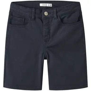 Korte broek twill STRAIGHT Ryan (navy blazer)