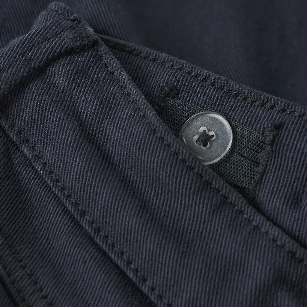 Korte broek twill STRAIGHT Ryan (navy blazer)