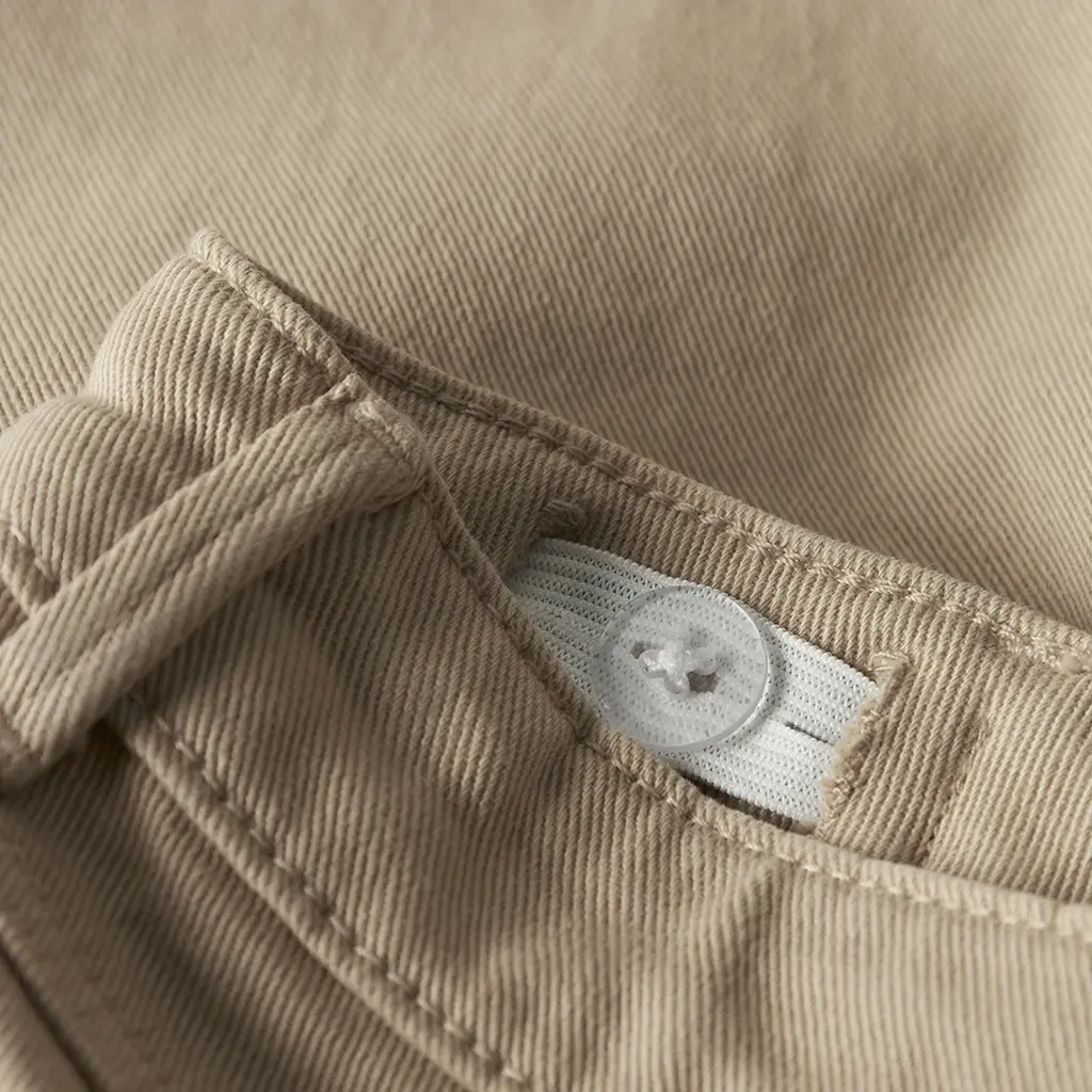 Korte broek twill STRAIGHT Ryan (irish cream)