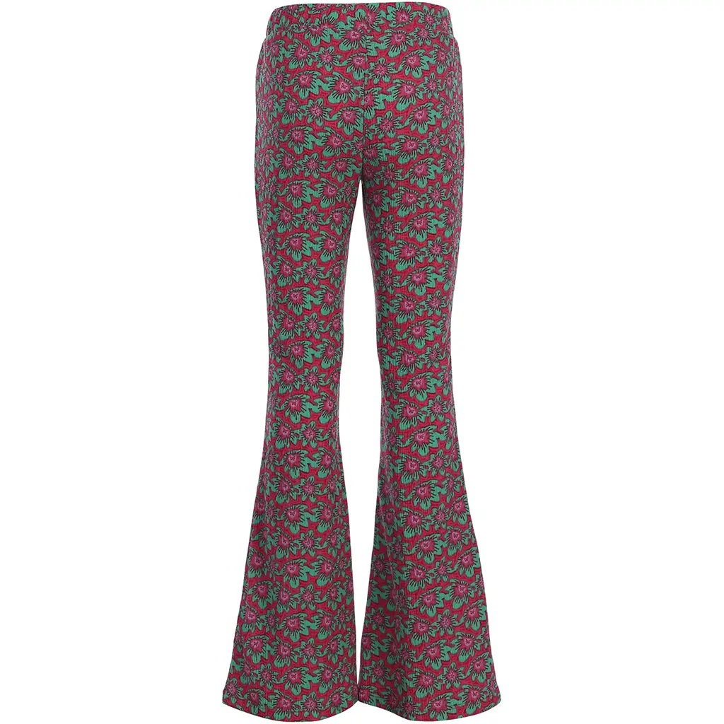 Broek flared (cheeta)