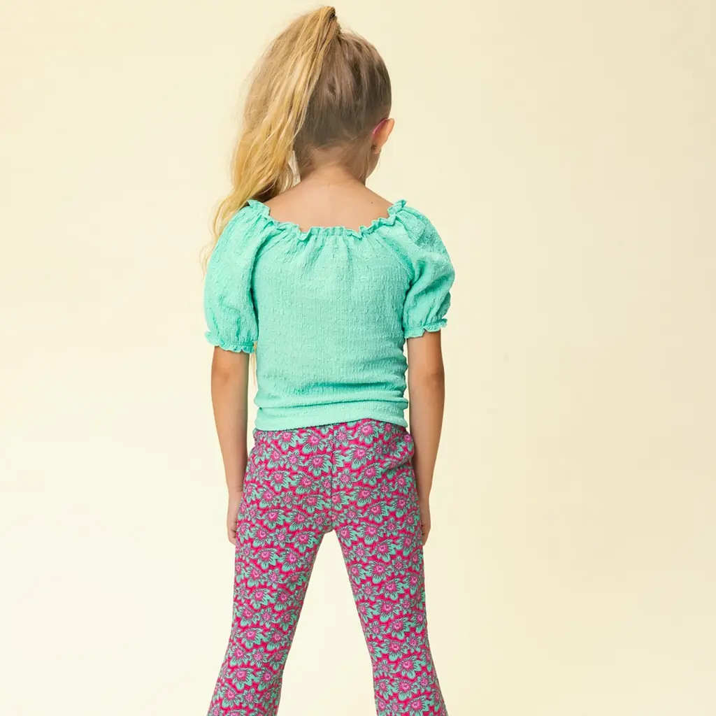 Broek flared (cheeta)