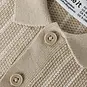 Name It Gebreid vestje met polo kraagje Floppi (chateay gray)