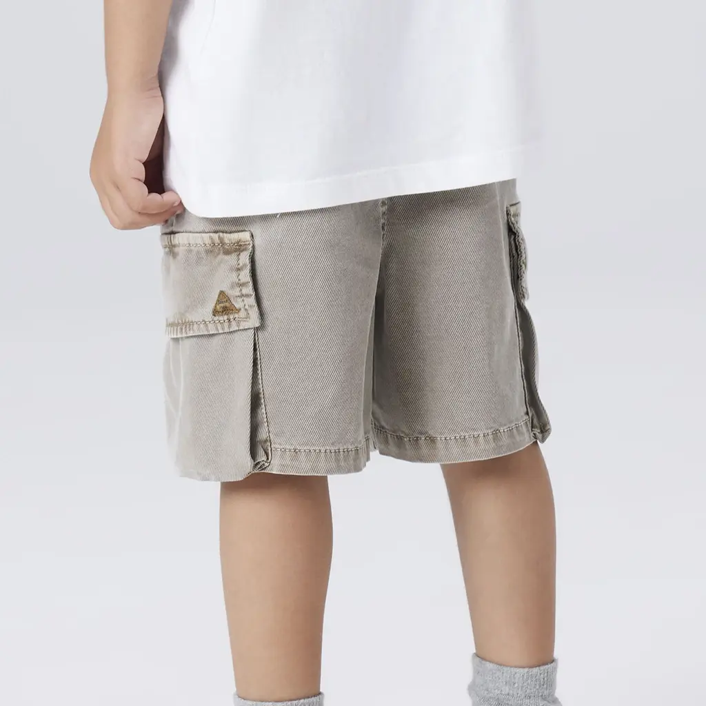 Korte broek cargo BAGGY Ben (chinchilla)