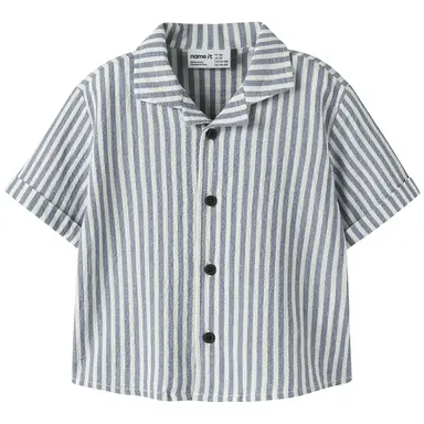 Overhemd Fedenis (vintage indigo)