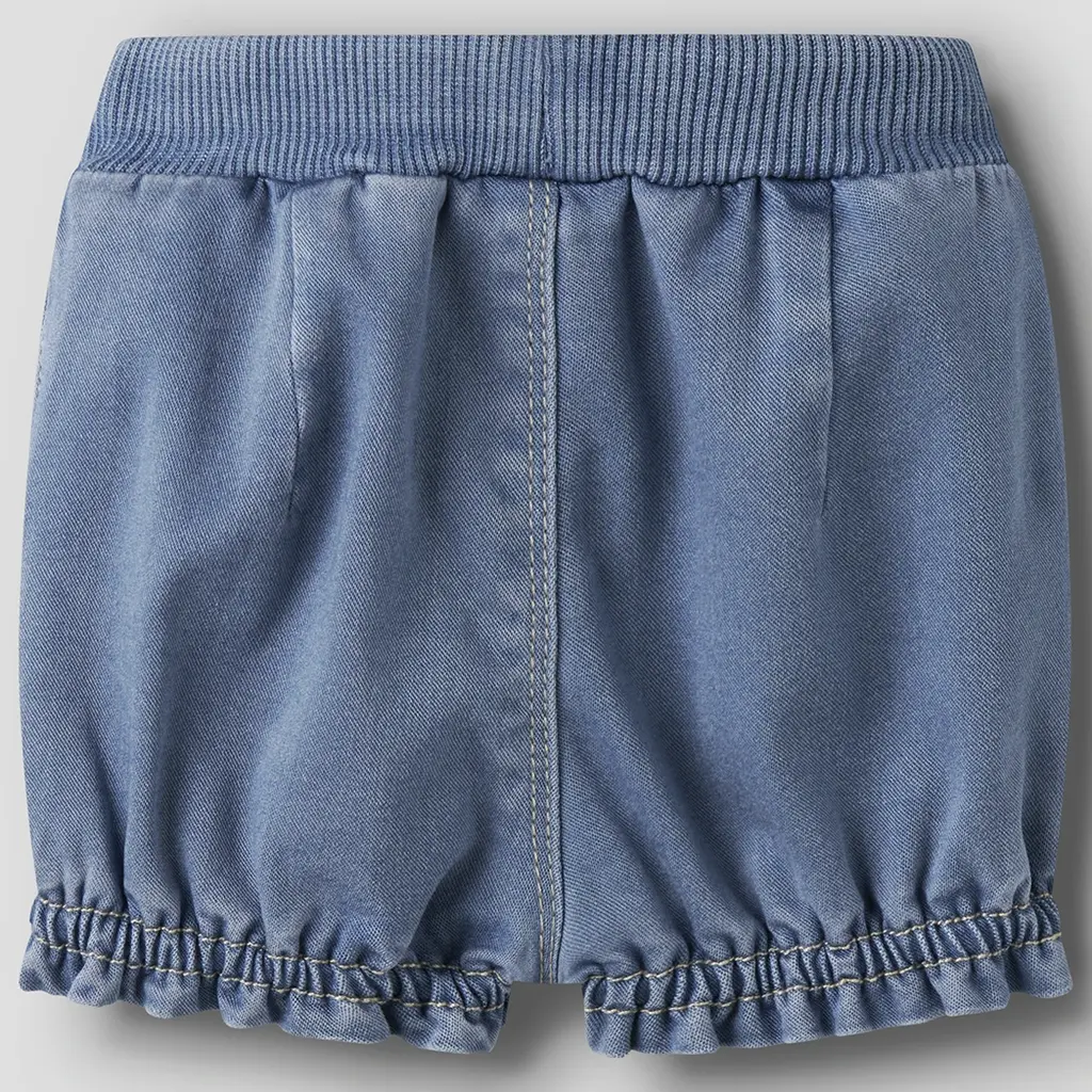 Kort broekje/bloomer Bella (light blue denim)