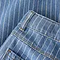Name It Jeans WIDE LEG streep Rose (medium blue denim stripes)