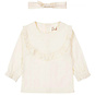 Dirkje Blouse met haarbandje (off-white)