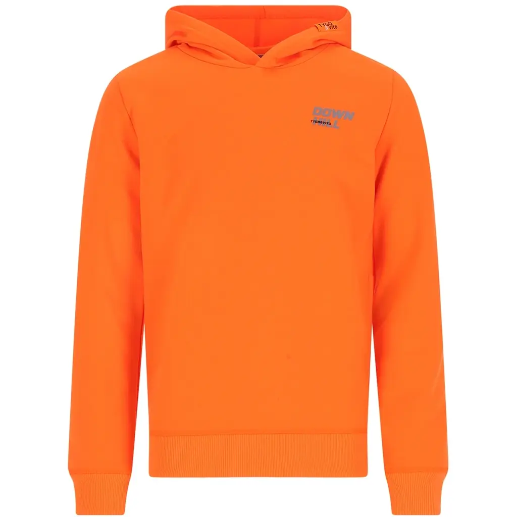 Trui hoodie Hank (orange clownfish)