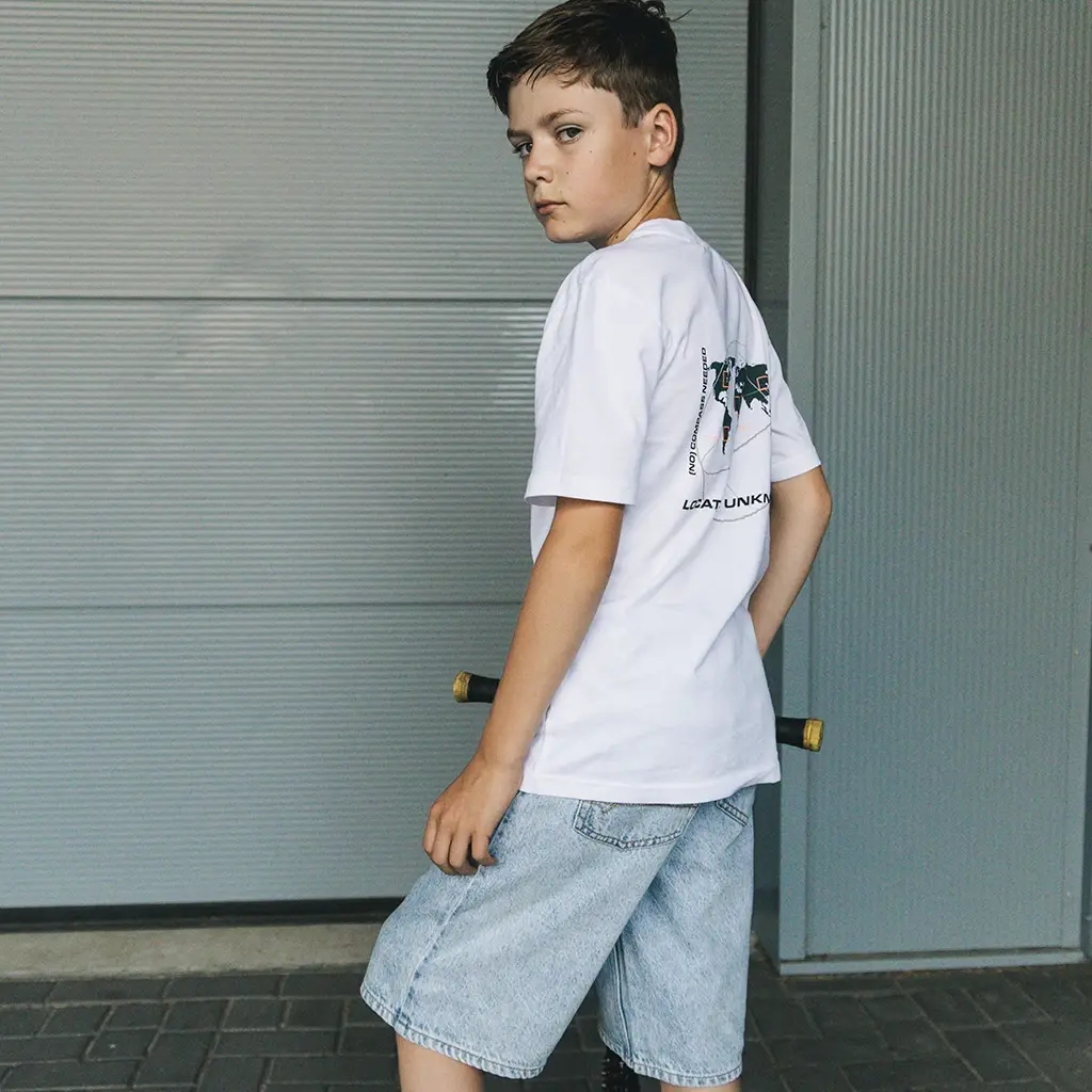 Korte broek Bram baggy fit (extra light used)