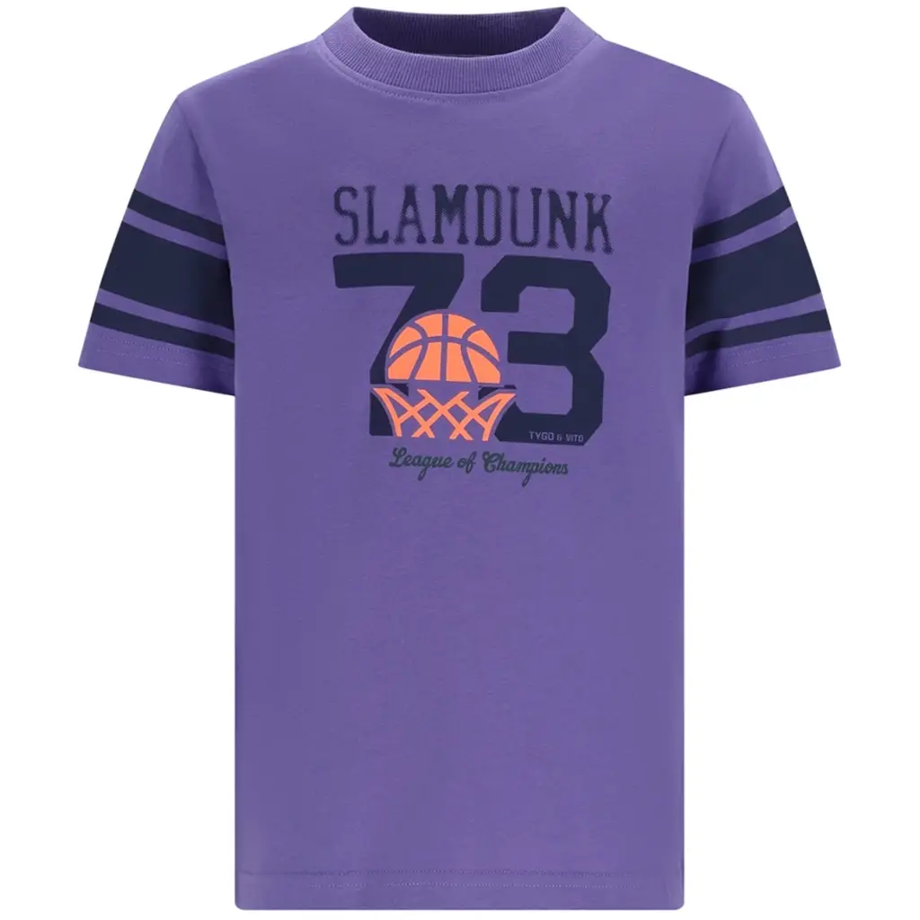 T-shirt Troy (grape mist)