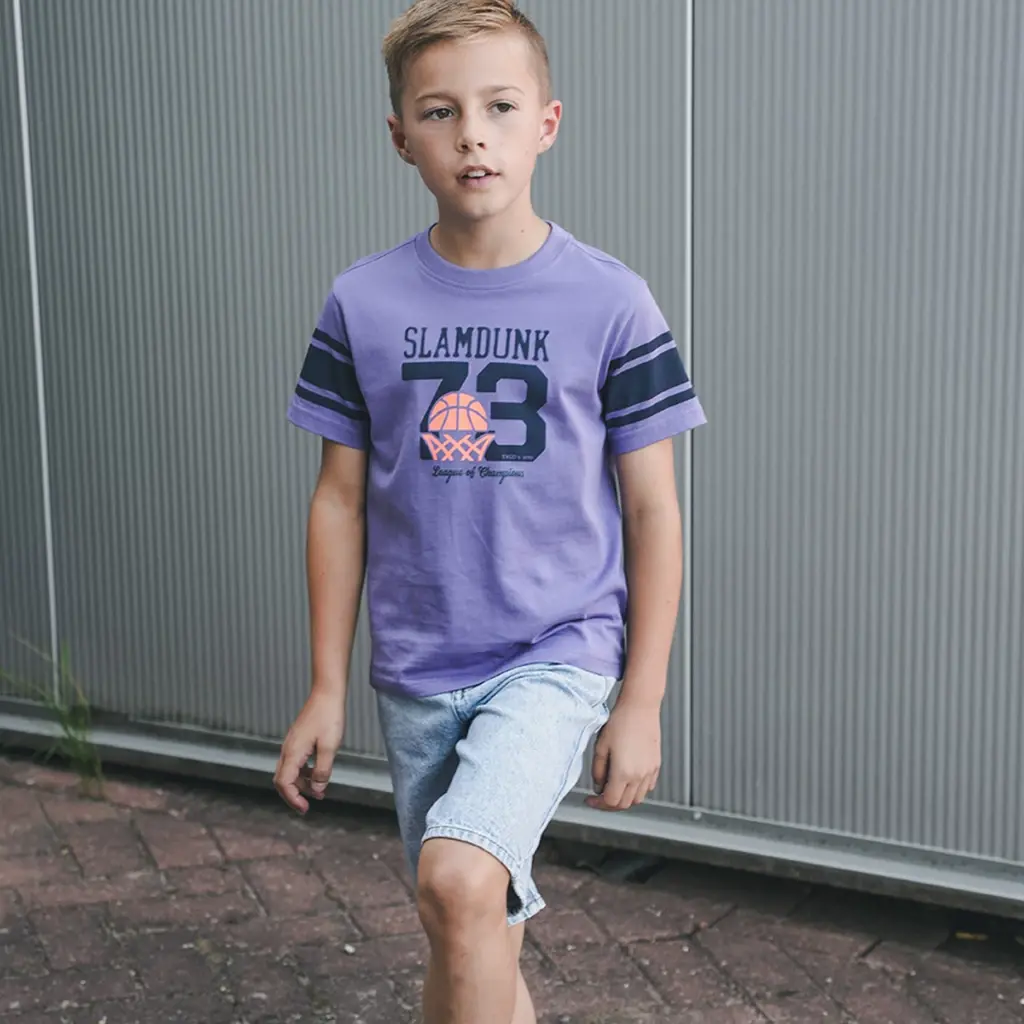 T-shirt Troy (grape mist)