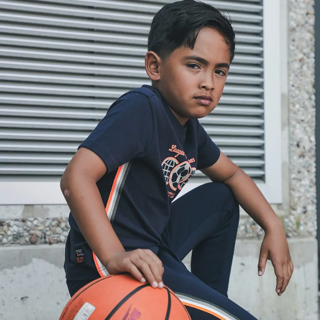 T-shirt Wessel (navy)