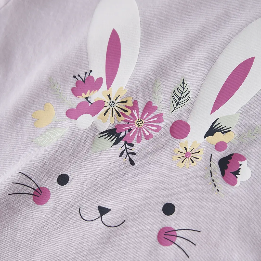 T-shirt LOOSE FIT Vilinse (lavender fog bunny)
