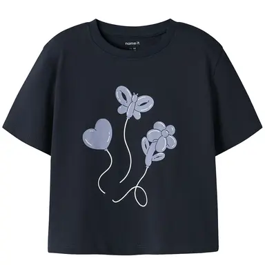 T-shirt LOOSE FIT Vilinse (navy blazer summer ballons)