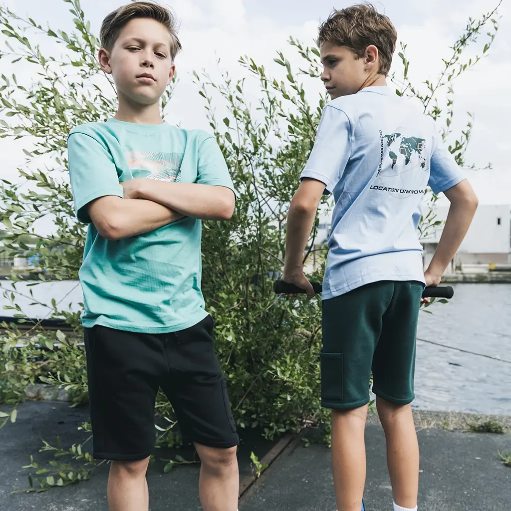 Korte broek Bobby (storm green)