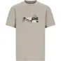 TYGO & Vito T-shirt Loosefit Drace (pebble stone)