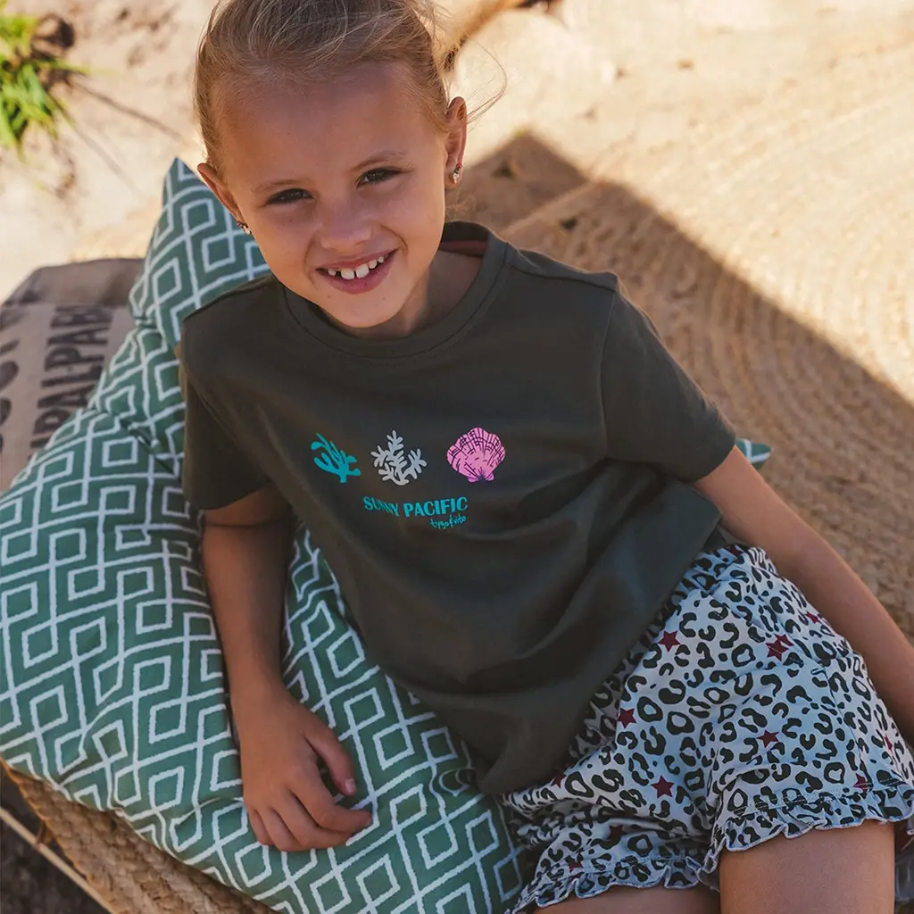 Korte broek Boxy (pebble stone)