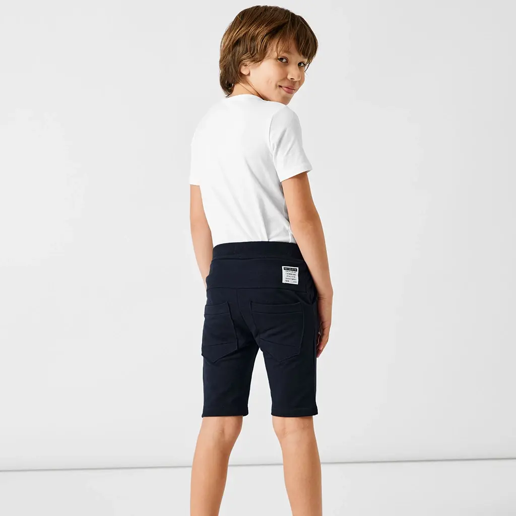 Korte broek sweat Vermo (black)