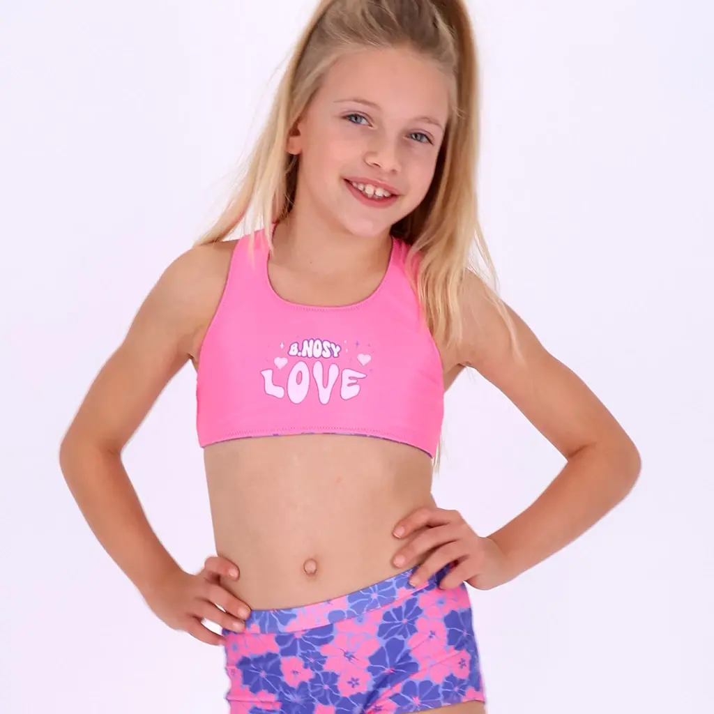 Bikini Winona REVERSIBLE (Cheery Flower)