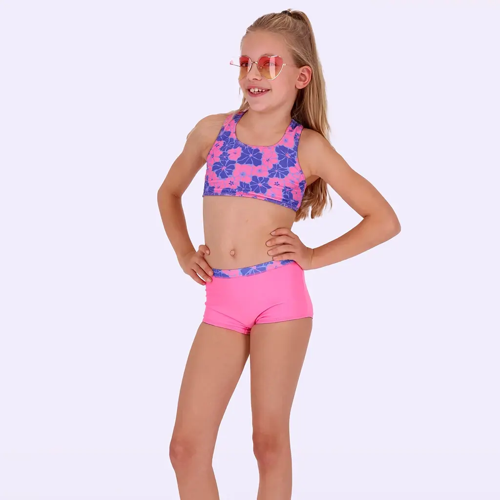 Bikini Winona REVERSIBLE (Cheery Flower)