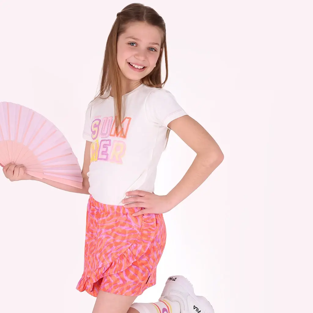 Skort Raven (summer zebra)