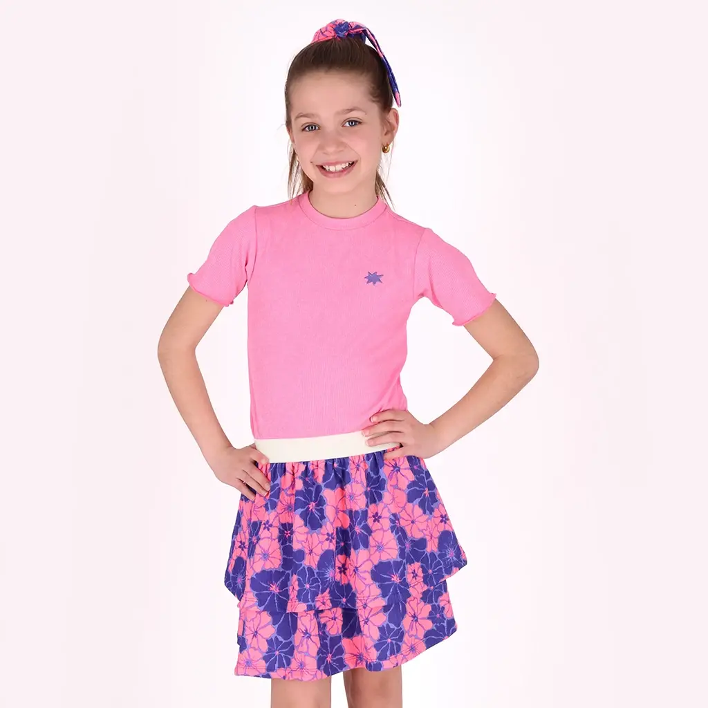 Jurk Dori (fluor pink)