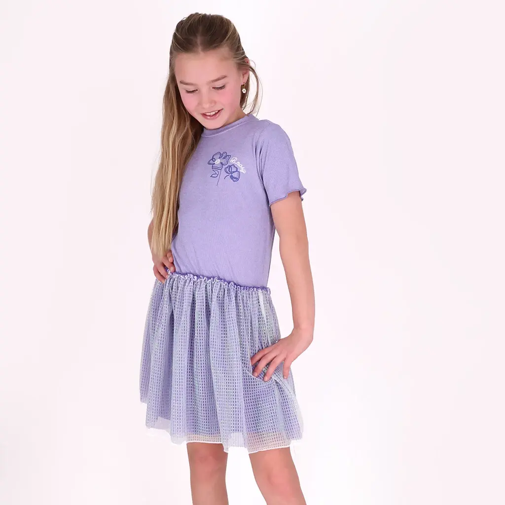 Jurk Dolly (deep periwinkle)