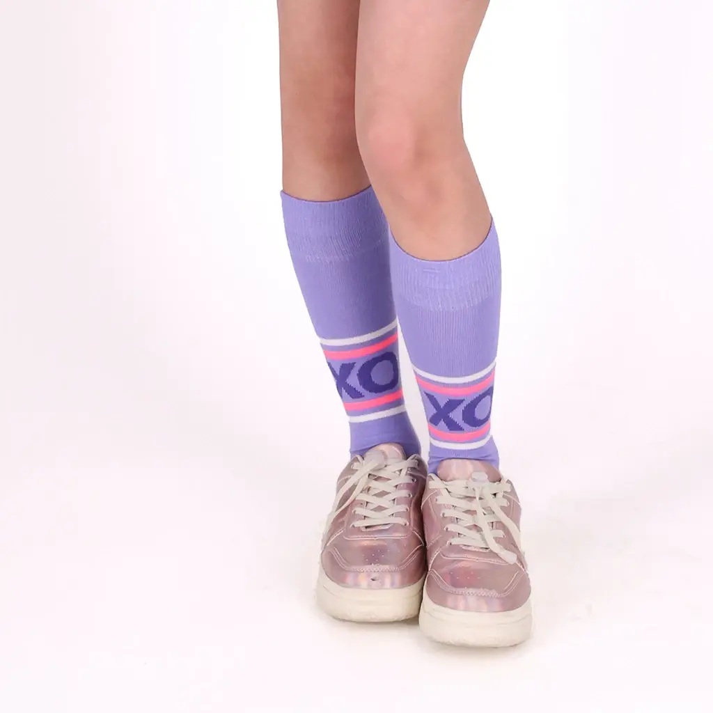 Kniesokken Missy (deep periwinkle)