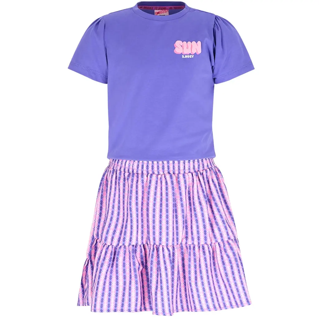 Jurk Dunya (blue iris)