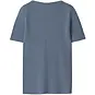 Name It T-shirt granddad rib Kab (vintage indigo melange)