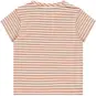 Babyface T-shirtje stripes (orange)