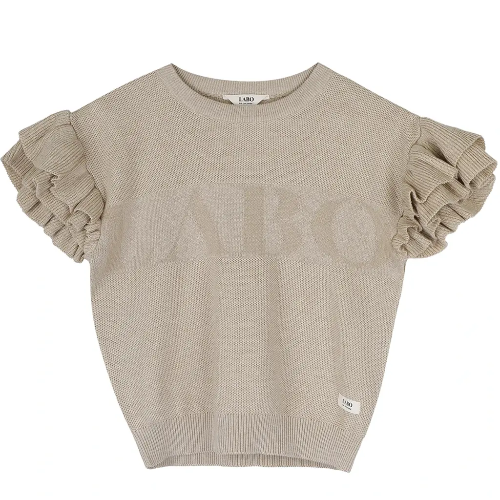 T-shirt Louise (taupe melange)