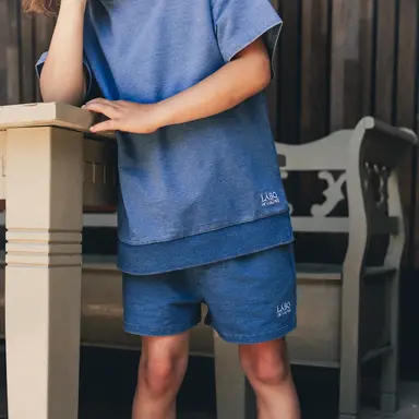 Korte broek Levi (blue denim light)