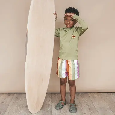 Zwemshirt Solid rib (iguana)