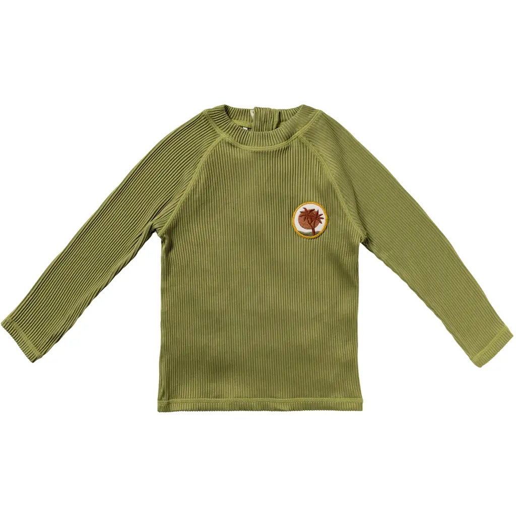 Zwemshirt Solid rib (iguana)