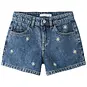 Name It Korte spijkerbroek REGULAR FIT Bella (medium blue bleached denim daisy)