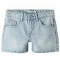 Name It Korte spijkerbroek rhinestone REGULAR FIT Rose (light blue denim)