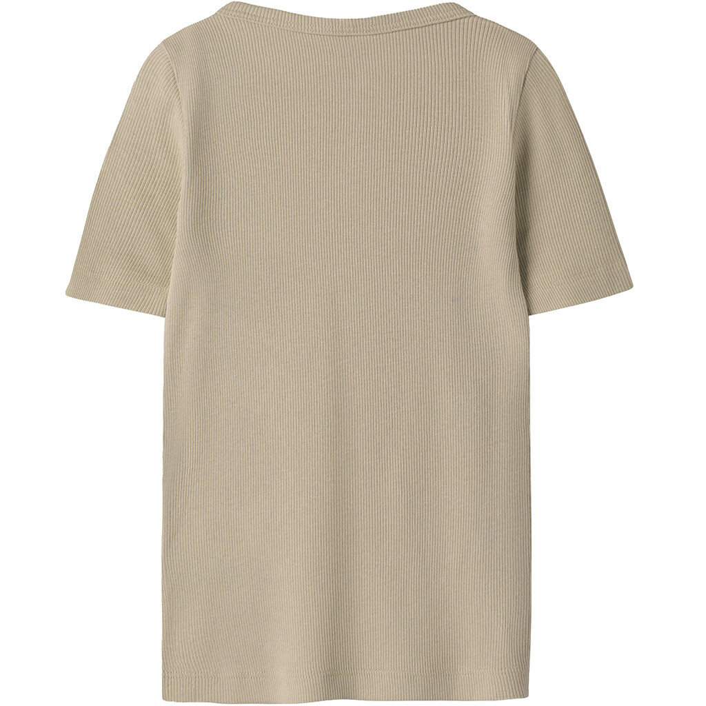 T-shirt granddad rib Kab (pure cashmere)