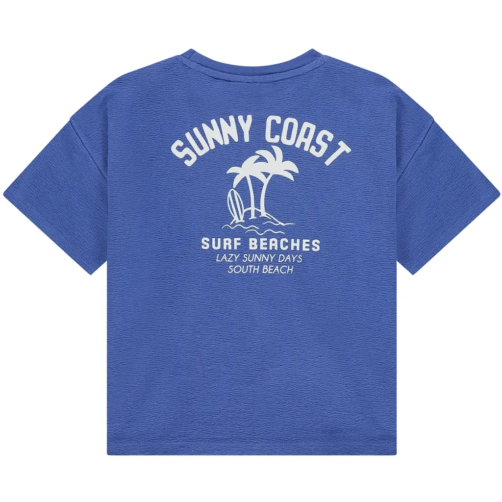 T-shirt backprint (royal)