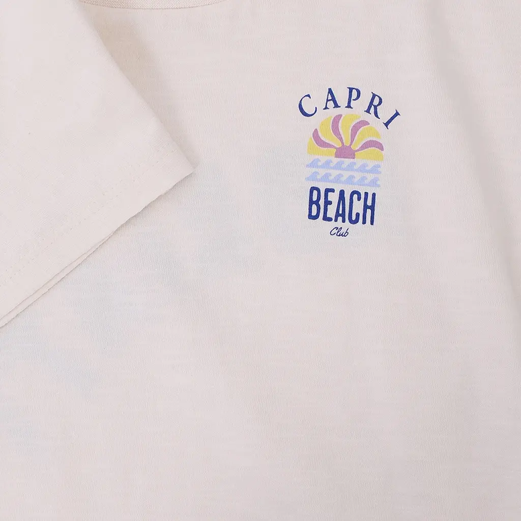 T-shirt backprint (soft white)