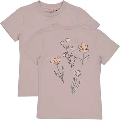 T-shirt Benin backprint (lilac)