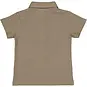 LEVV Polo t-shirt Branco (chocolate brown)