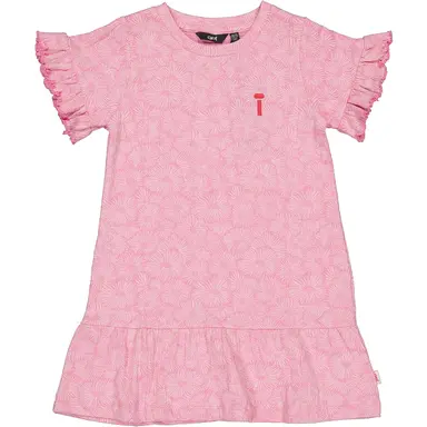 Jurk Darcy (aop pink flower)