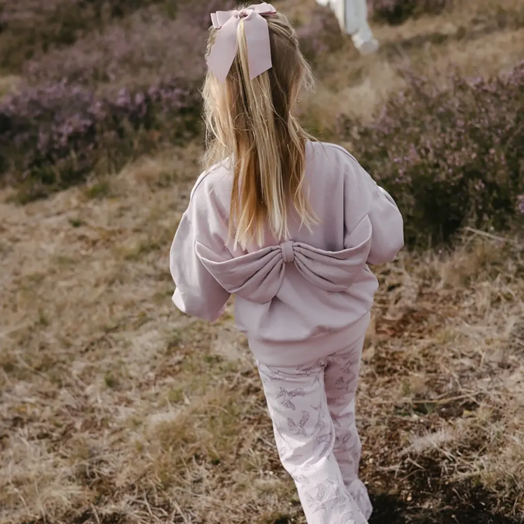 Trui Beli backbow (mauve)