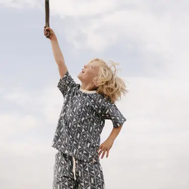 T-shirt Bender (aop blue graphic)