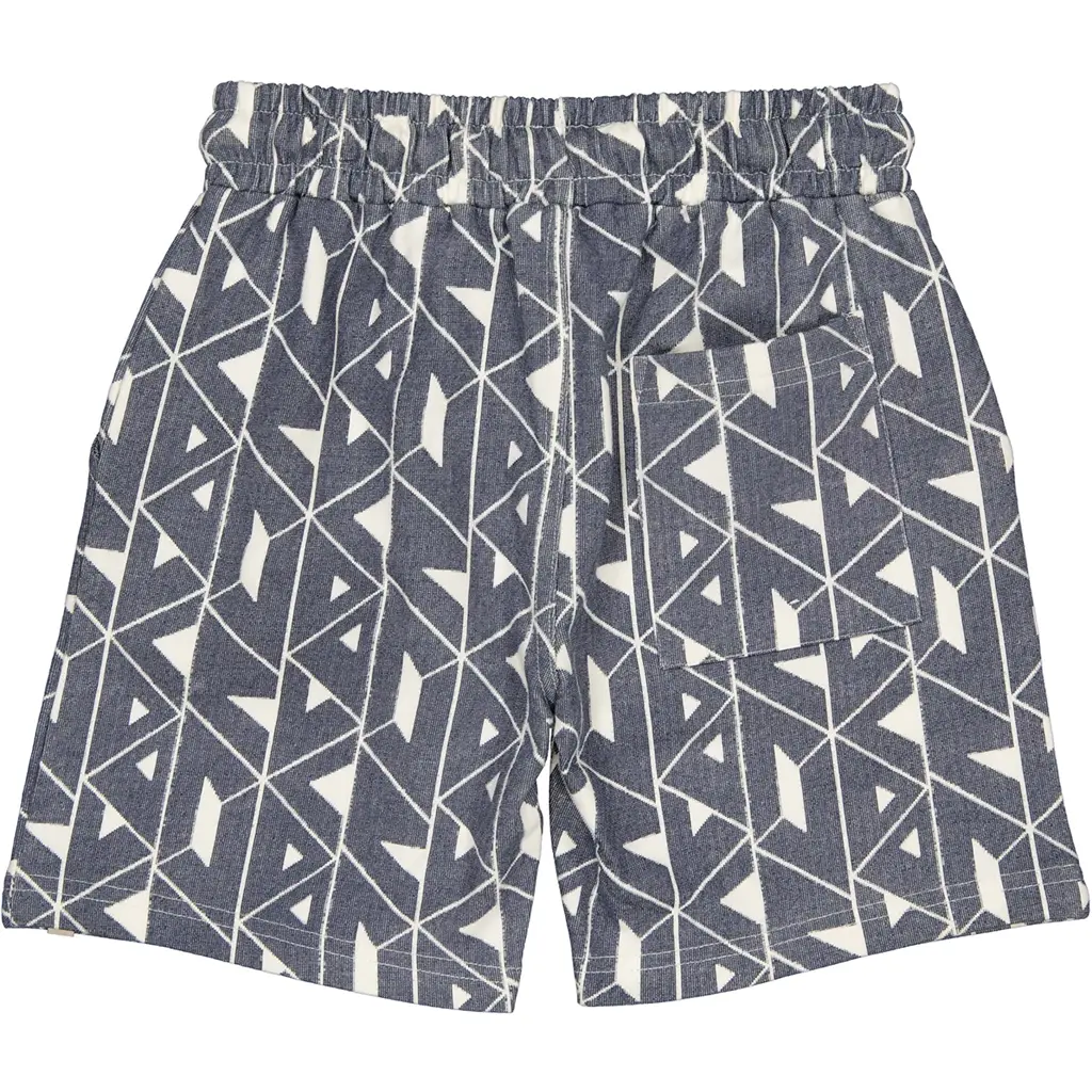 Korte broek Brady (aop blue graphic)