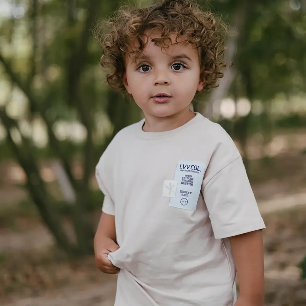 T-shirt Blaze backprint (light grey)