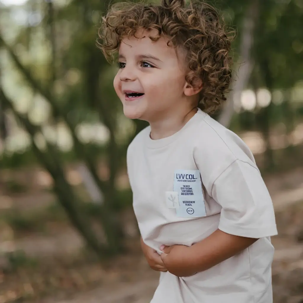 T-shirt Blaze backprint (light grey)