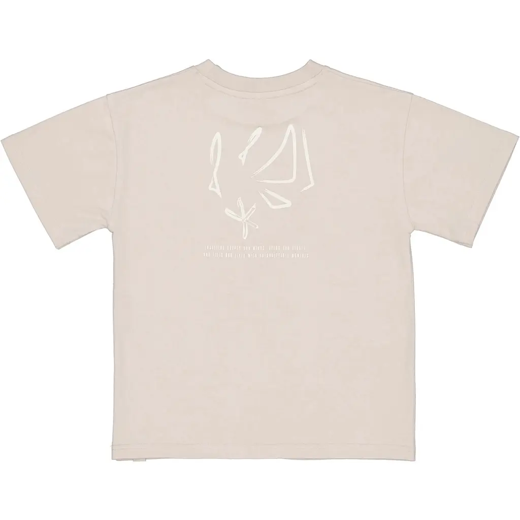T-shirt Blaze backprint (light grey)